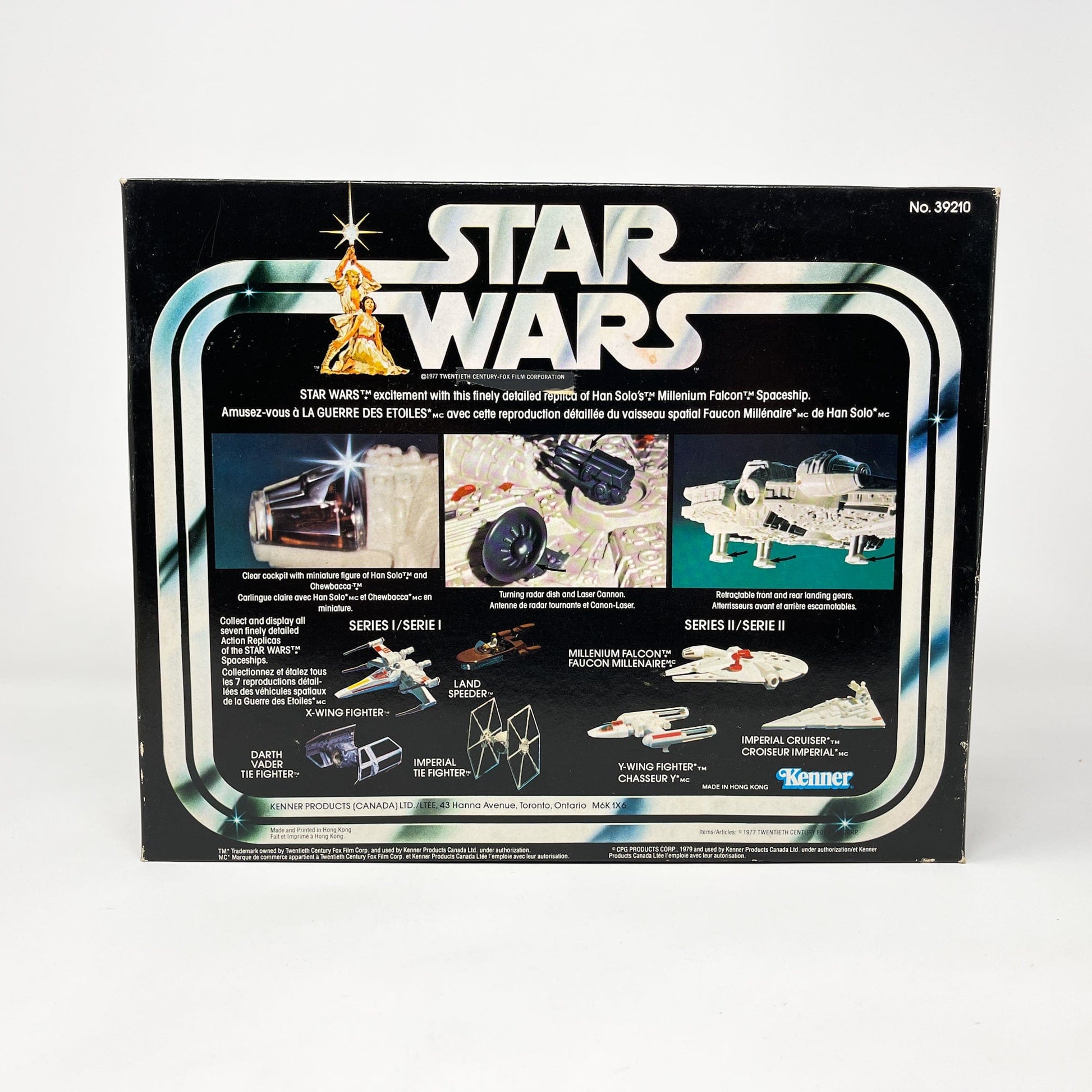 Die Cast Millennium Falcon Kenner Canada Loose w/ Box