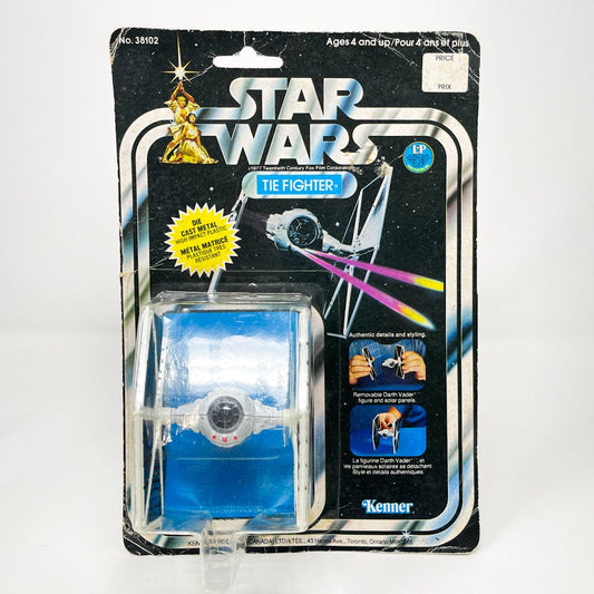 Vintage Kenner Star Wars Vehicle Die Cast TIE Fighter 12-Back Kenner Canada - Sealed