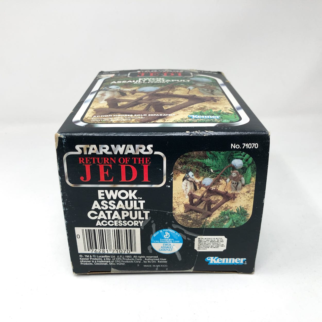 Vintage Kenner Star Wars Vehicle Ewok Catapult - Mint on Box