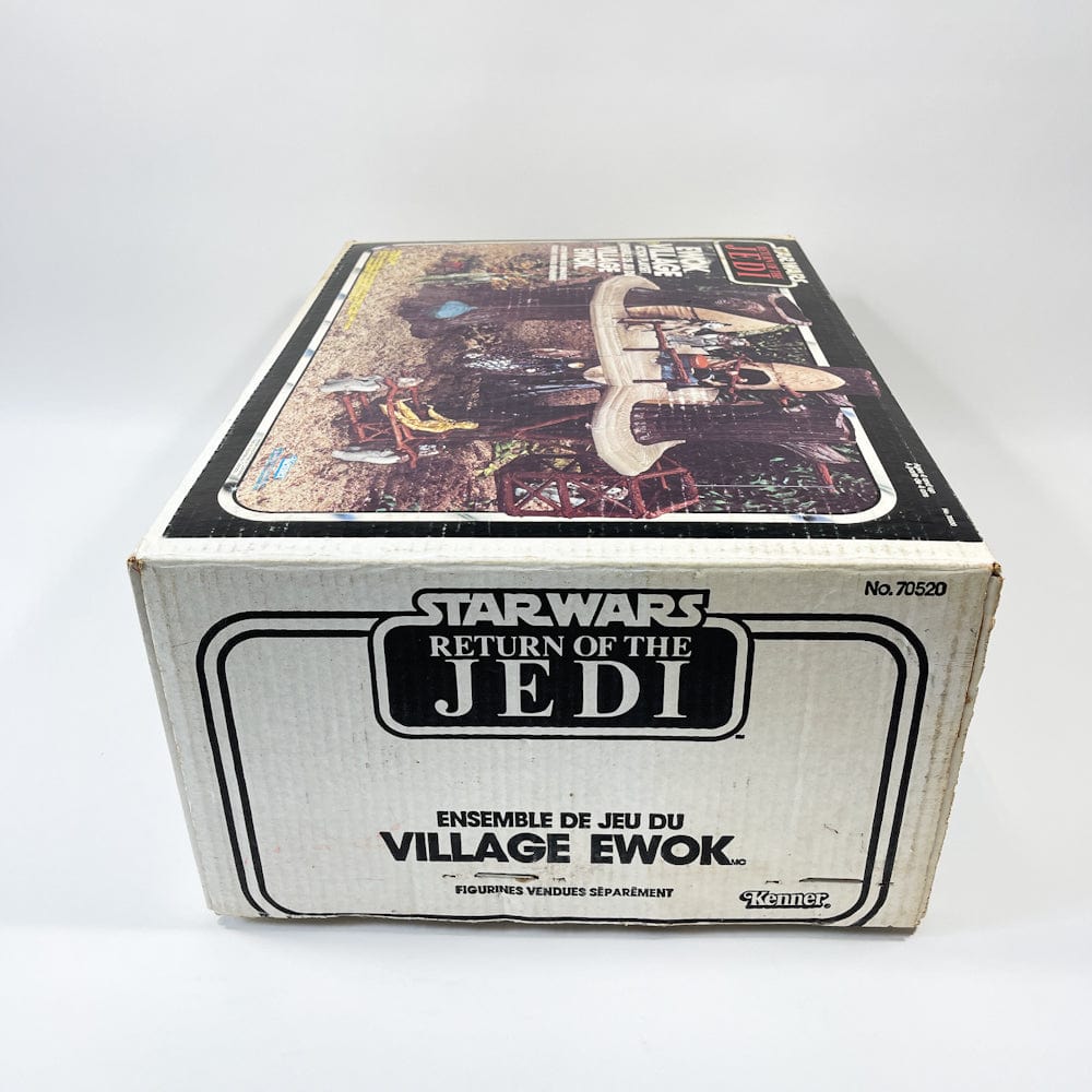 Vintage Kenner Star Wars Vehicle Ewok Village - Complete in Canadian ROTJ Box