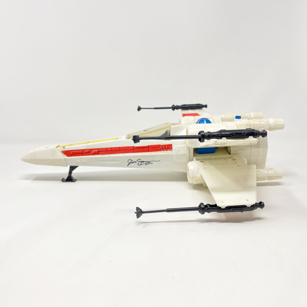 Vintage Kenner Star Wars Vehicle Jim Swearingen Autographed X-Wing