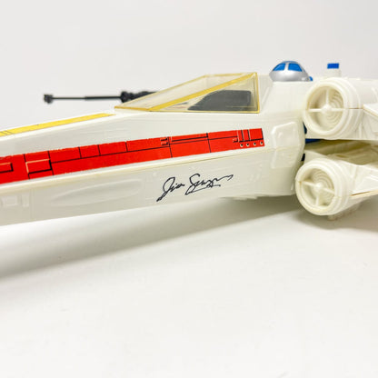 Vintage Kenner Star Wars Vehicle Jim Swearingen Autographed X-Wing