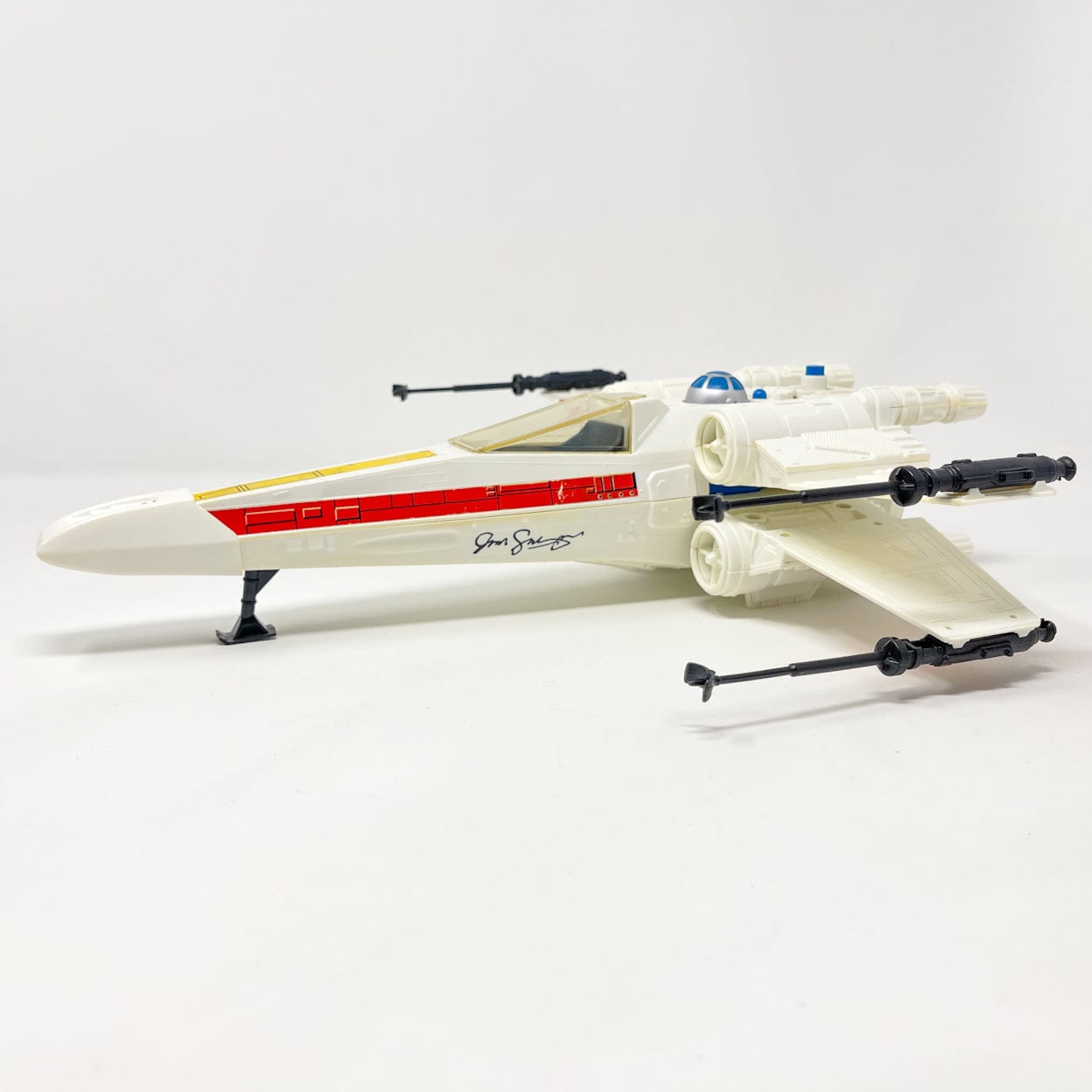 Vintage Kenner Star Wars Vehicle Jim Swearingen Autographed X-Wing