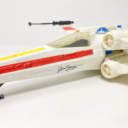 Vintage Kenner Star Wars Vehicle Jim Swearingen Autographed X-Wing