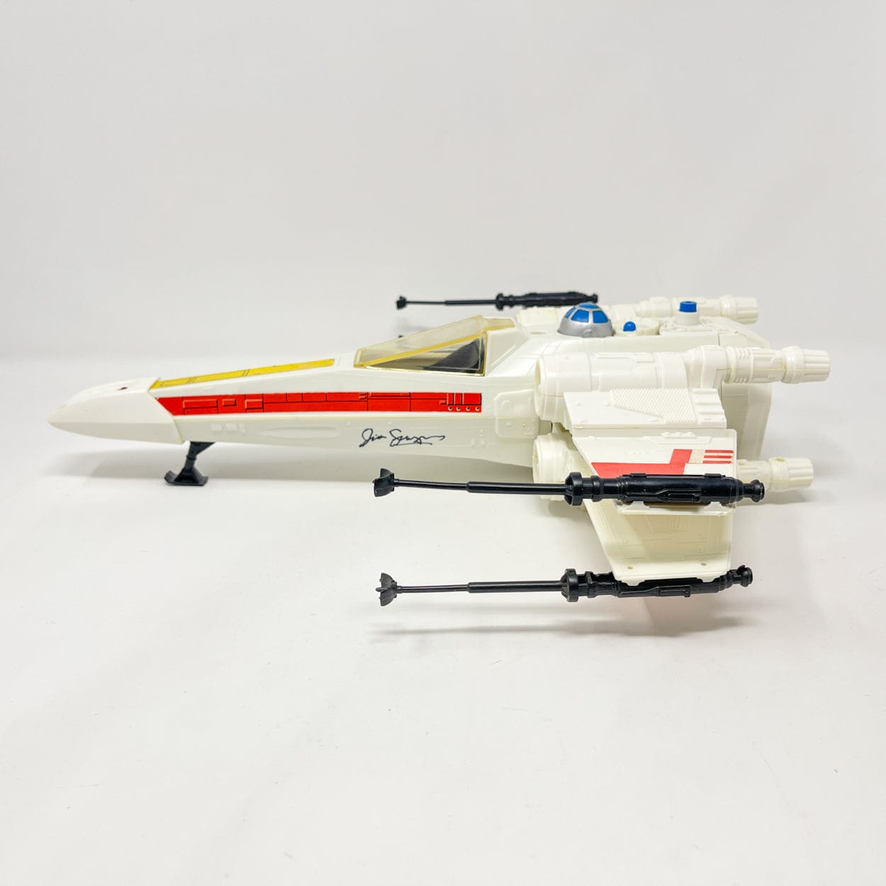 Vintage Kenner Star Wars Vehicle Jim Swearingen Autographed X-Wing