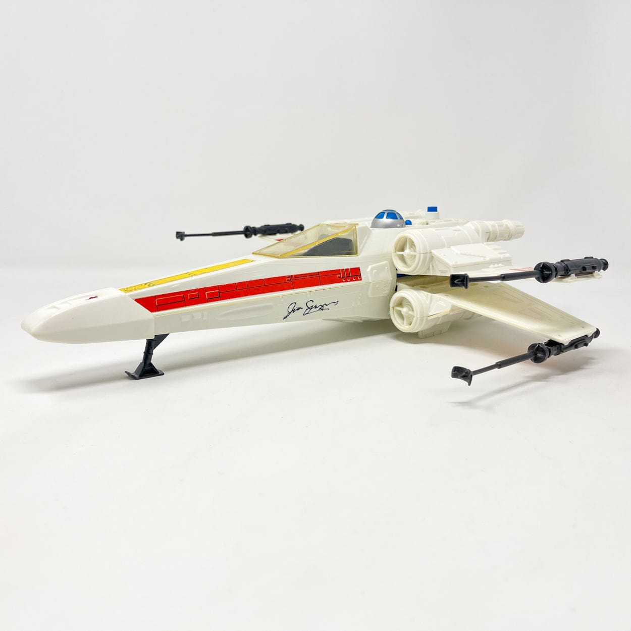 Vintage Kenner Star Wars Vehicle Jim Swearingen Autographed X-Wing