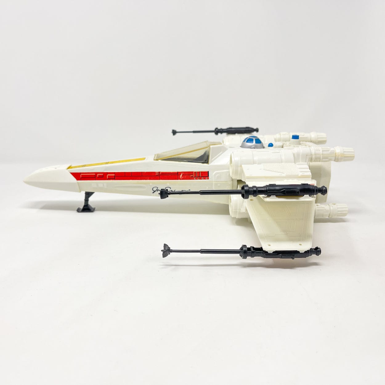 Vintage Kenner Star Wars Vehicle Jim Swearingen Autographed X-Wing