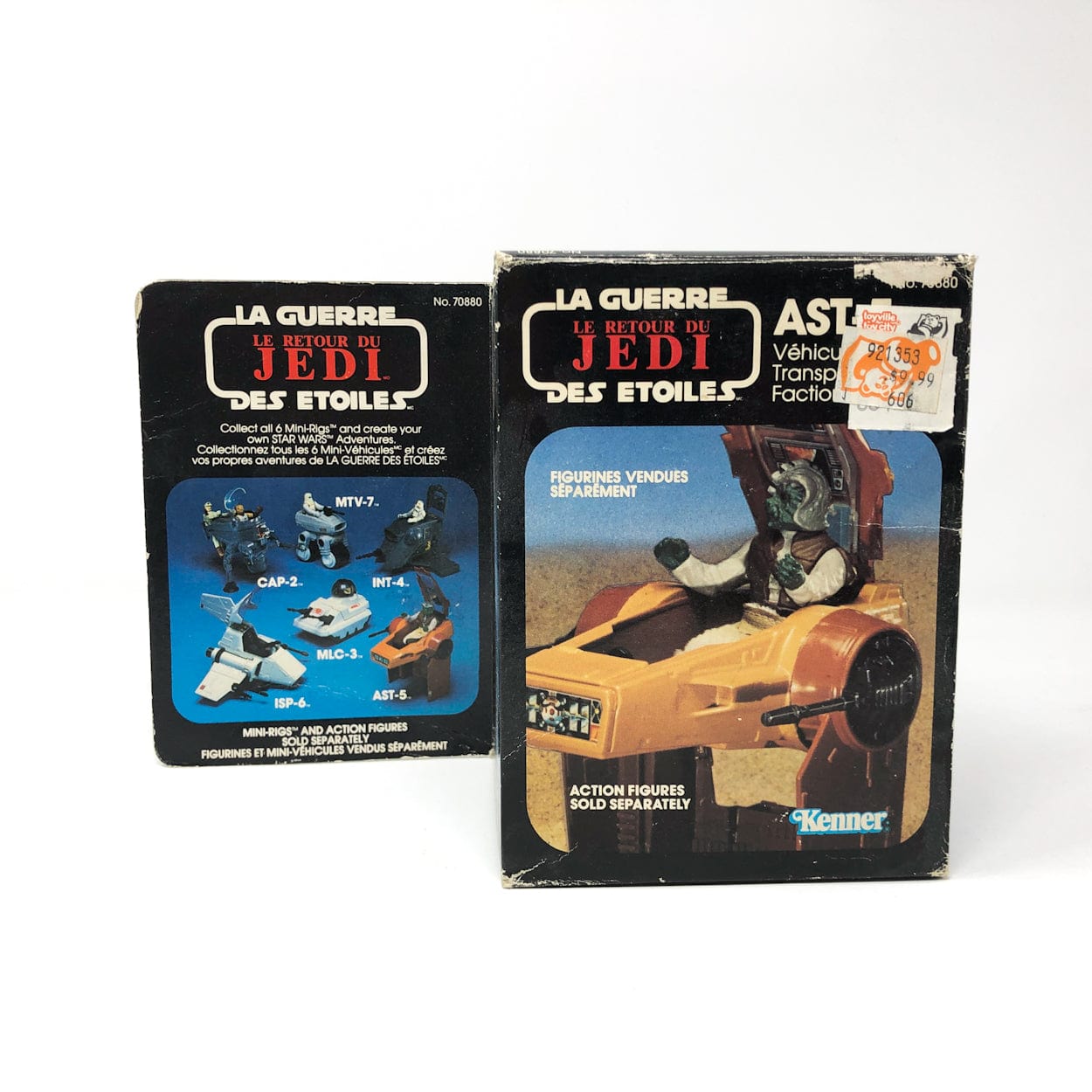 Vintage Kenner Star Wars Vehicle Mini-Rig AST-5 Canadian ROTJ Box