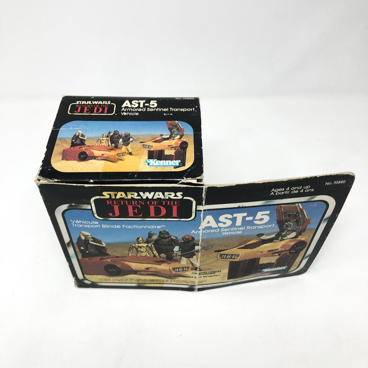 Vintage Kenner Star Wars Vehicle Mini-Rig AST-5 Canadian ROTJ Box