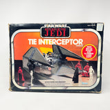 Vintage Kenner Star Wars Vehicle ROTJ TIE Interceptor - Complete in Box