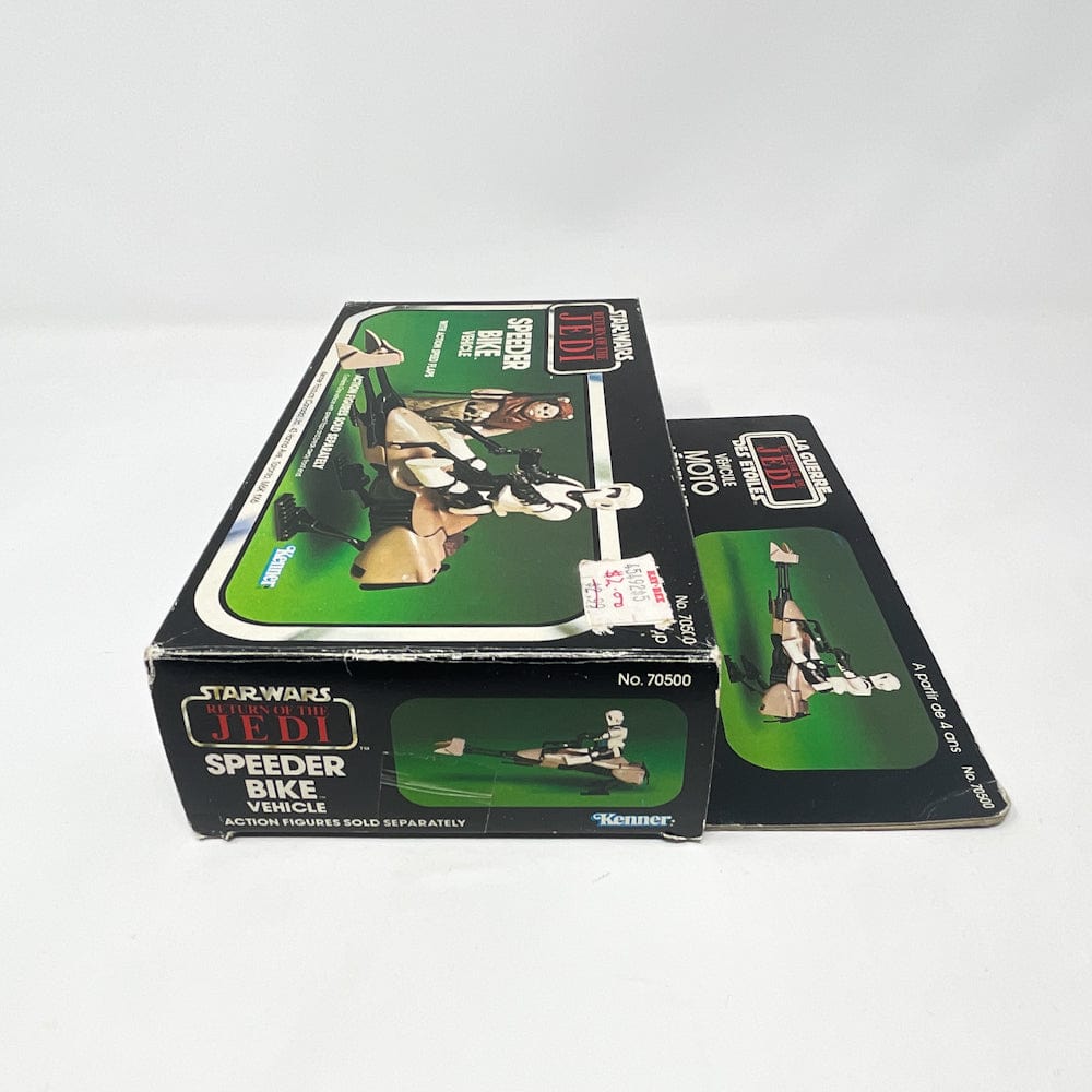 Vintage Speeder Bike Complete in Canadian Box Star Wars Kenner For