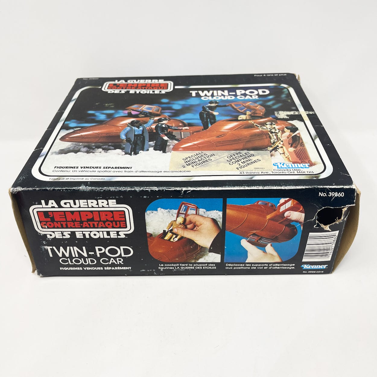 Vintage Kenner Star Wars Vehicle Twin Pod Cloud Car in Canadian ESB Box