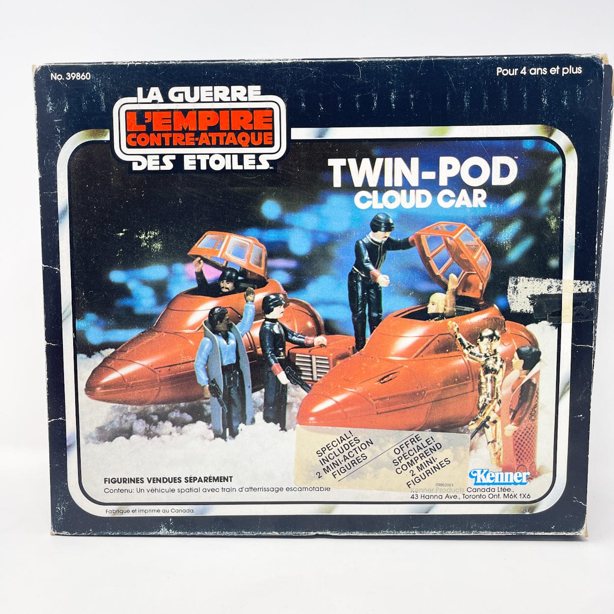 Vintage Kenner Star Wars Vehicle Twin Pod Cloud Car in Canadian SPECIAL OFFER  Box