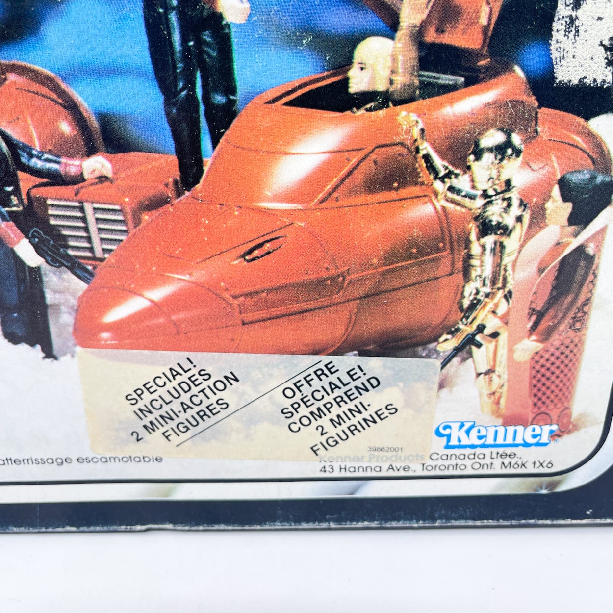 Vintage Kenner Star Wars Vehicle Twin Pod Cloud Car in Canadian SPECIAL OFFER  Box