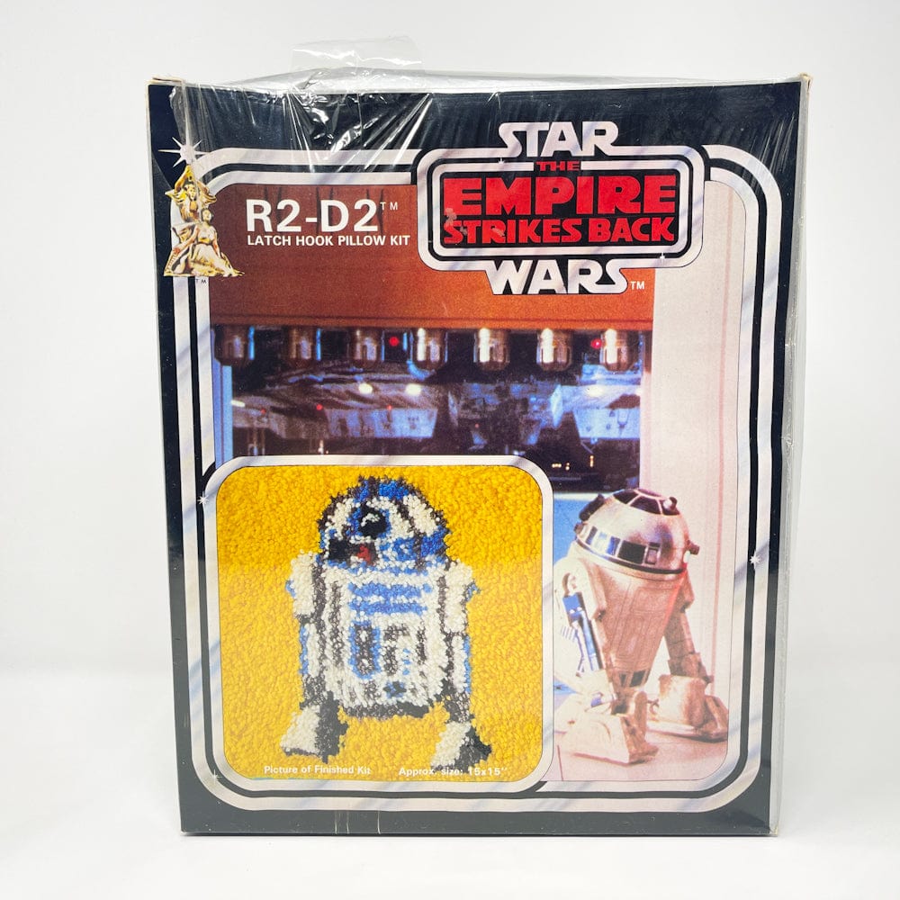 Vintage Lee Ward Star Wars Non-Toy R2-D2 Latch & Hook Rug Kt - MIB