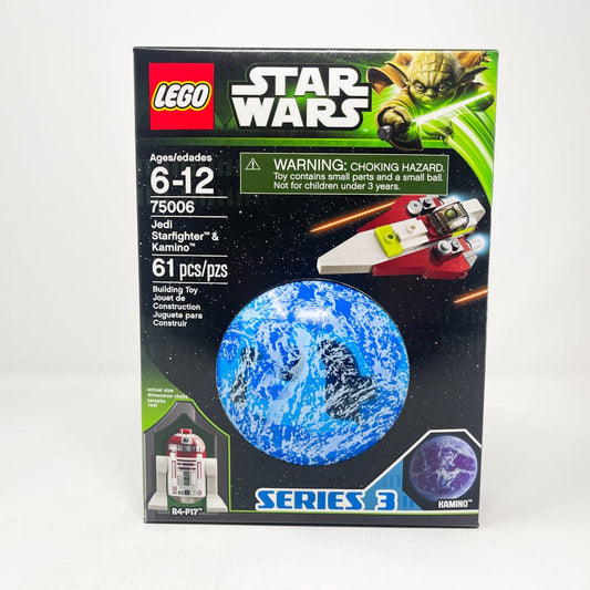 Vintage Lego Star Wars Lego Boxed Lego 75006 - Jedi Starfighter & Planet Kamino