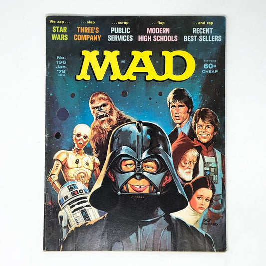 Vintage Mad Star Wars Non-Toy MAD Magazine Star Wars Vader