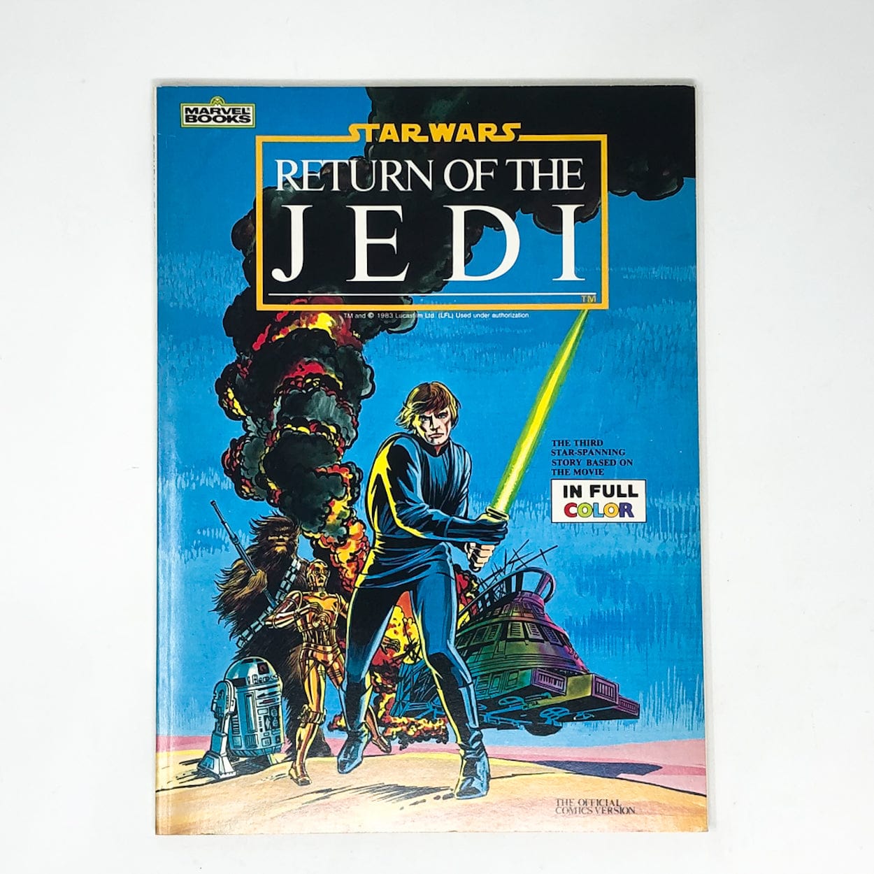 Vintage Marvel Star Wars Non-Toy Marvel Return of the Jedi Official Comic Version (1983)