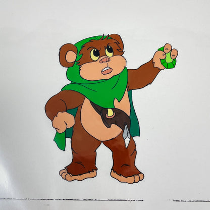 Vintage Nelvana Star Wars Non-Toy Ewoks Cartoon - Wicket Cel B