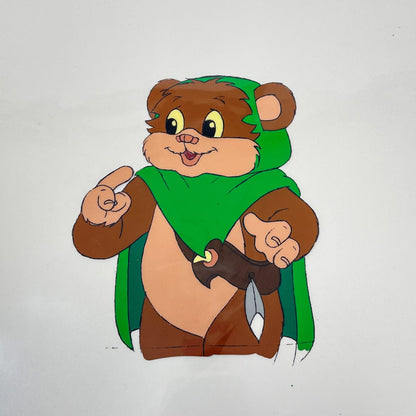 Vintage Nelvana Star Wars Non-Toy Ewoks Cartoon - Wicket Cel D