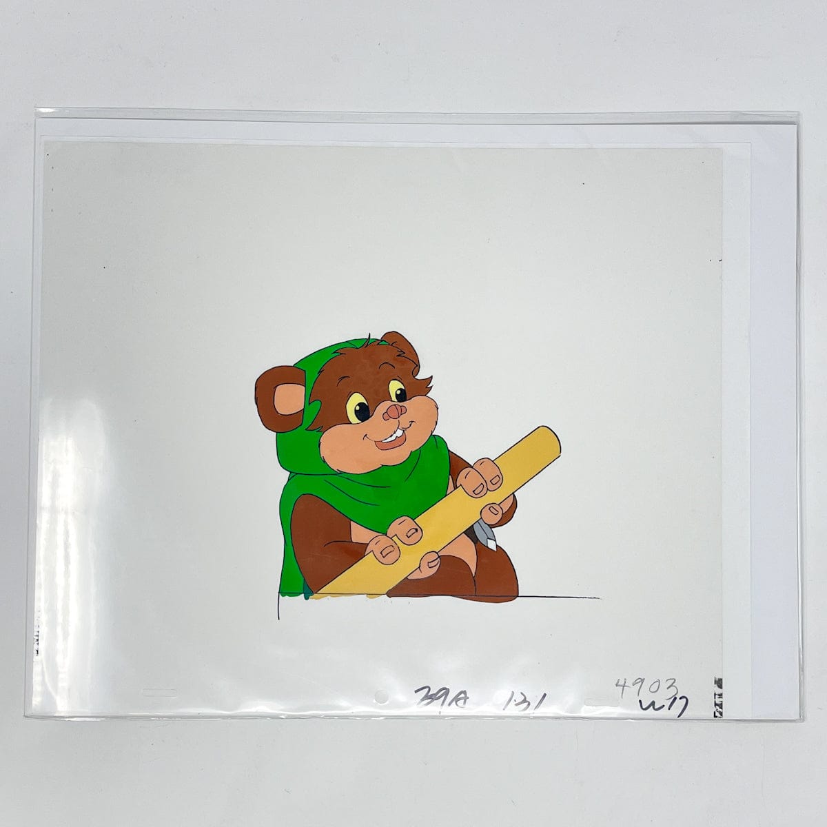 Vintage Nelvana Star Wars Non-Toy Ewoks Cartoon - Wicket Cel F