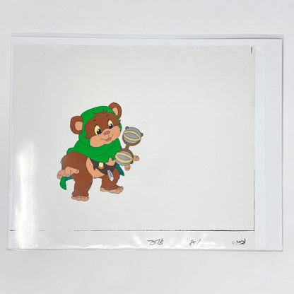 Vintage Nelvana Star Wars Non-Toy Ewoks Cartoon - Wicket Cel H star wars