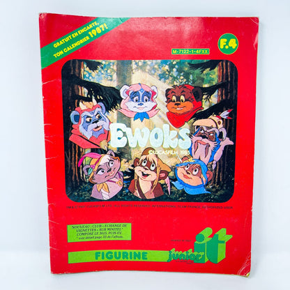 Vintage Panini Star Wars Non-Toy Ewoks Sticker Book - France