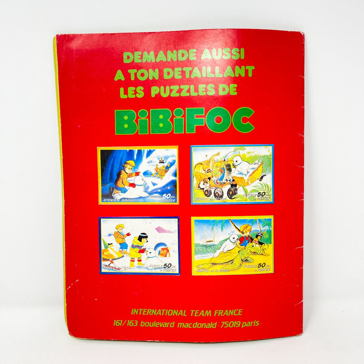 Vintage Panini Star Wars Non-Toy Ewoks Sticker Book - France