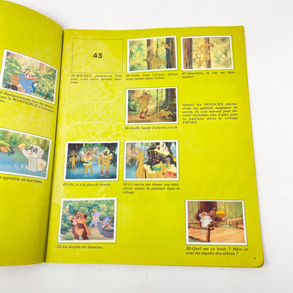 Vintage Panini Star Wars Non-Toy Ewoks Sticker Book - France