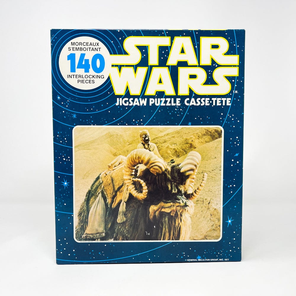 Vintage Parker Brothers Star Wars Vehicle Star Wars Puzzle -  Bantha SEALED 140 Piece Canadian