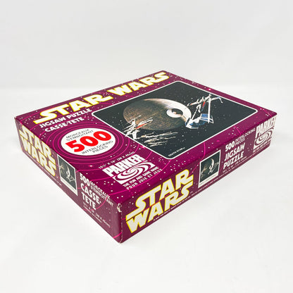 Vintage Parker Brothers Star Wars Vehicle Star Wars Puzzle - Canadian Upside Down Death Star - SEALED