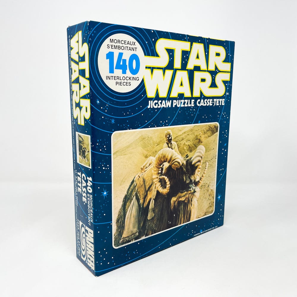 Vintage Parker Brothers Star Wars Vehicle Star Wars Puzzle - Luke and Jawas 140 Piece Canadian SEALED