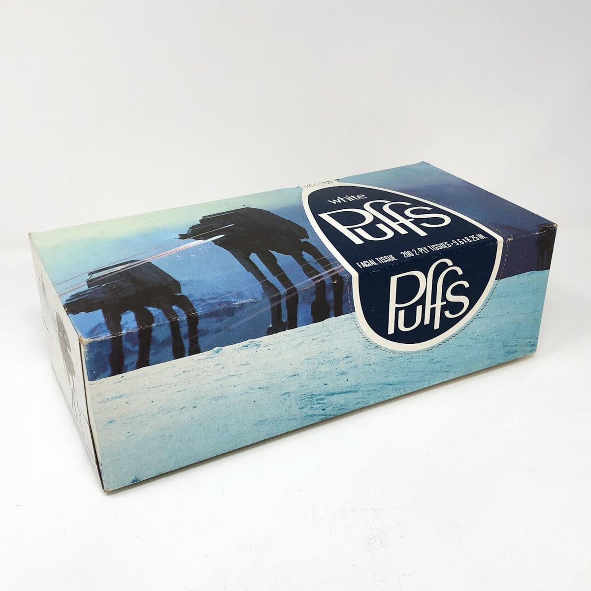 Vintage Puffs Star Wars Non-Toy ESB Puffs Tissue Box - AT-AT's