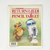 Vintage Stuart Hall Star Wars Non-Toy ROTJ Pencil Tablet - Unused