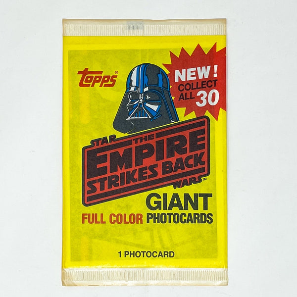 Topps Empire Strikes Back GIANT Cards SEALED Pack Star Wars
