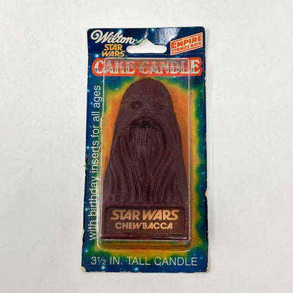 Vintage Wilton Star Wars Non-Toy Chewbacca Birthday Cake Candle - Sealed