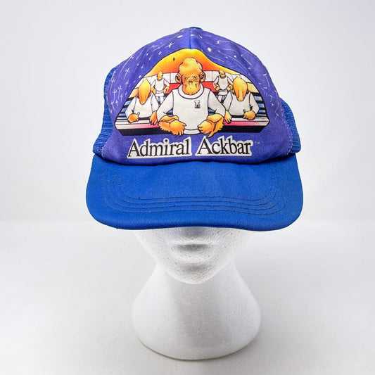 Vintage 4th Moon Toys Star Wars Non-Toy Admiral Ackbar Baseball Cap