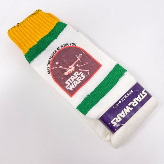 Vintage 4th Moon Toys Star Wars Non-Toy May the Force Be With You Socks (1977)