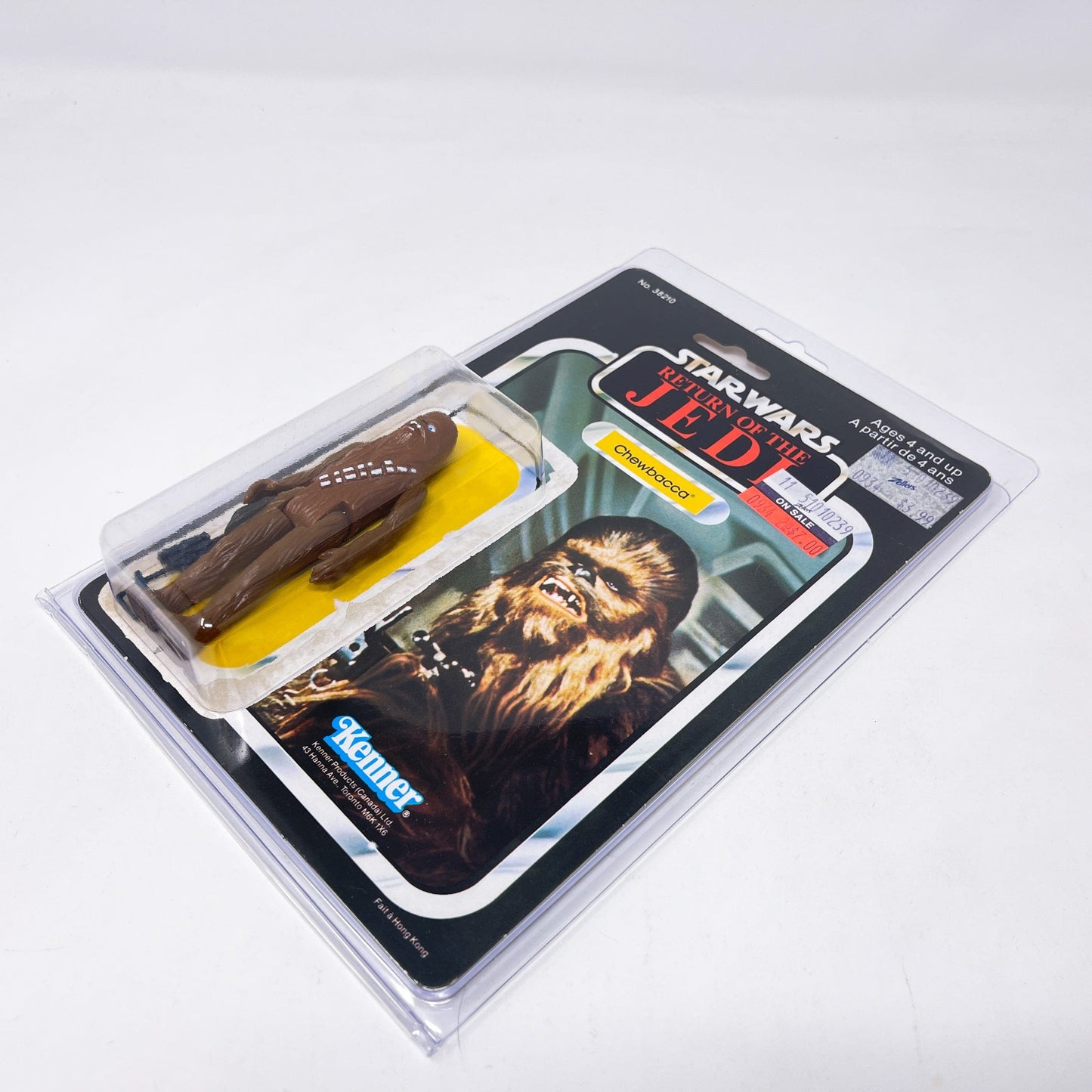 Vintage 4th Moon Toys Star Wars Supplies Bubble Clamshell Cases for Loose Figure & Cardback