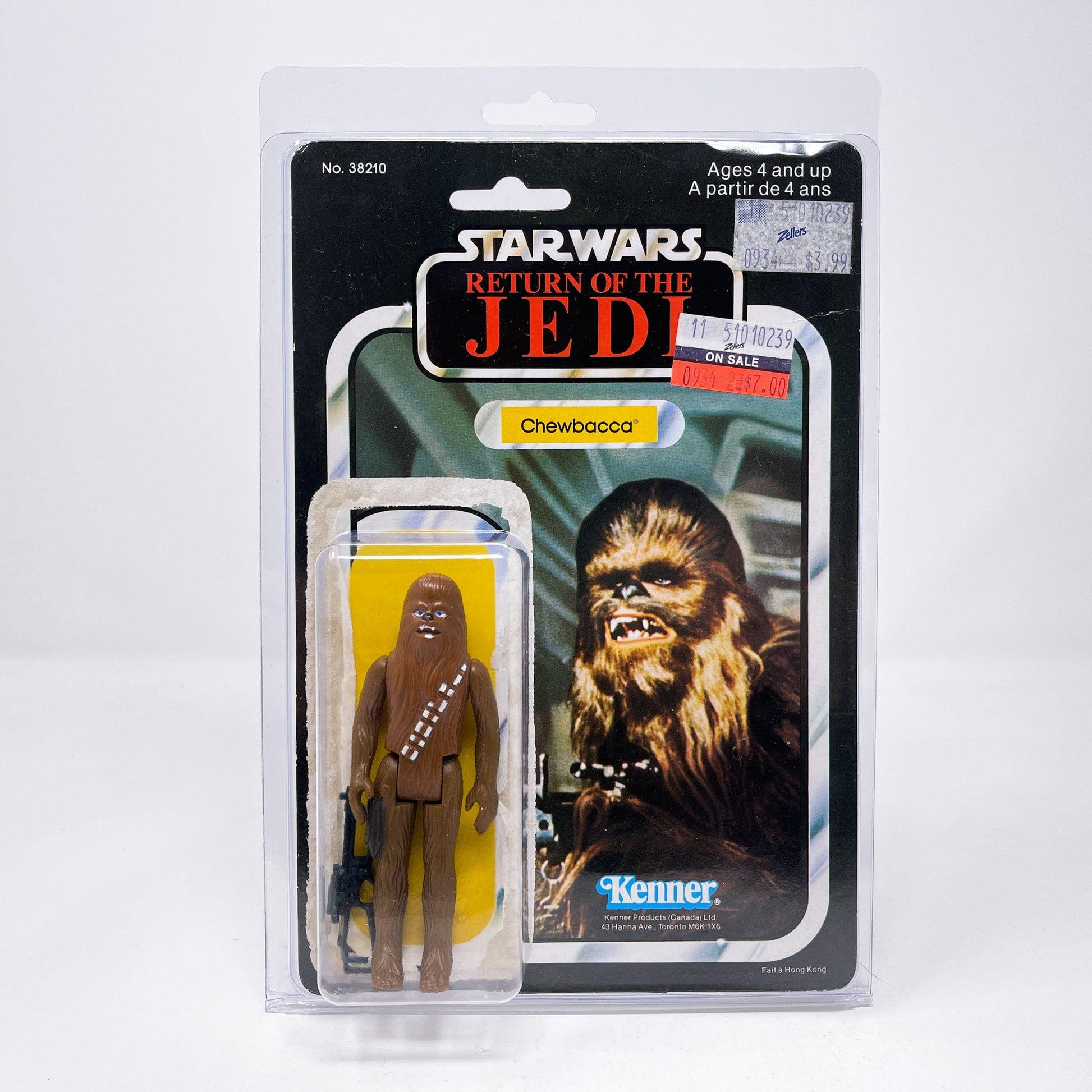 Vintage 4th Moon Toys Star Wars Supplies Bubble Clamshell Cases for Loose Figure & Cardback