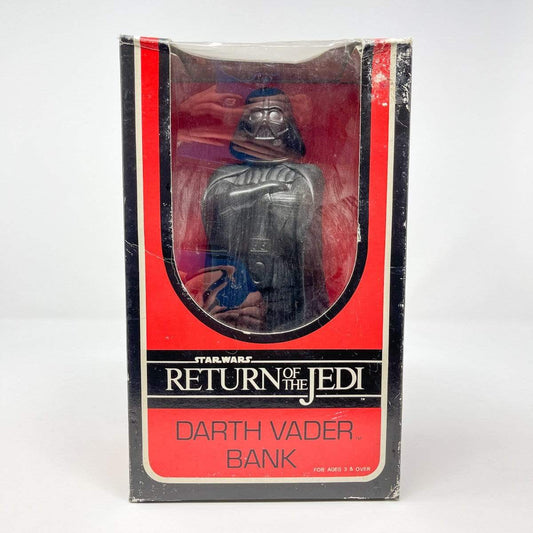 Vintage Adam Joseph Star Wars Non-Toy Darth Vader Bank - Mint in Box 1983