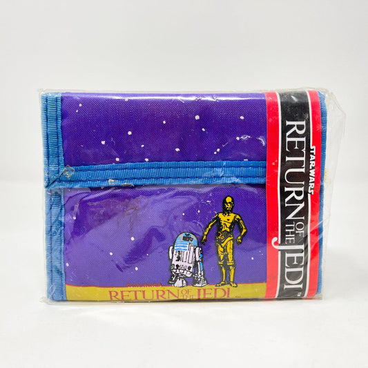 Vintage Adam Joseph Star Wars Non-Toy ROTJ R2-D2 & C-3PO Wallet - Mint in Package