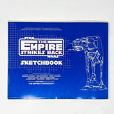 Vintage Ballantine Star Wars Non-Toy Empire Strikes Back Sketchbook - 1980