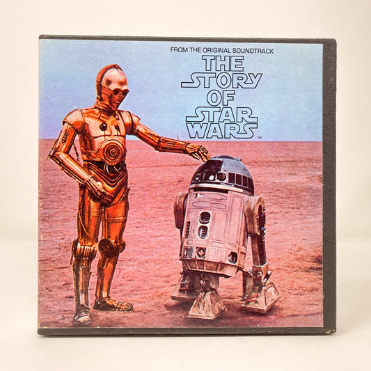 Vintage Buena Vista Star Wars Vinyl Story of Star Wars - 4 Track Tape in Box