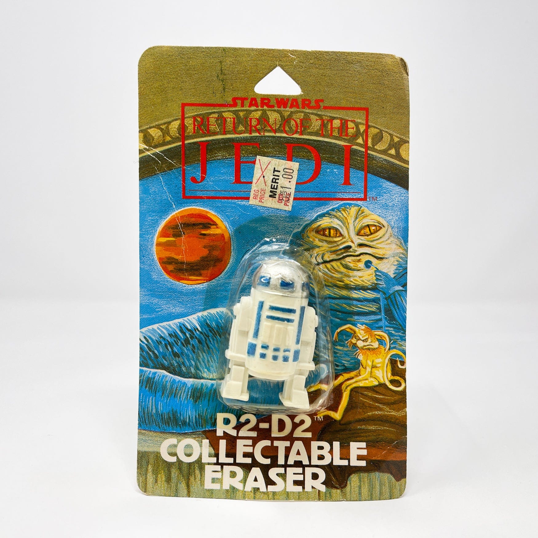 Vintage Butterfly Originals Star Wars Non-Toy R2-D2 Eraser - Sealed in Package (1983)