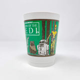 Vintage Coca-Cola Star Wars Food Pepperidge Farm C-3PO and R2-D2 ROTJ Cup (1983)