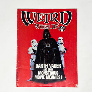 Vintage Cracked Star Wars Non-Toy Weird Worlds Magazine (1980)