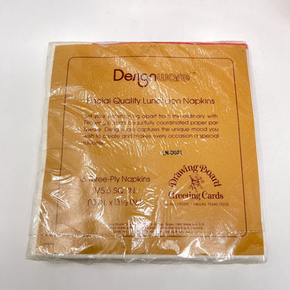 Vintage Drawing Board Star Wars Food ROTJ Party Set - Sealed Plates, Napkins & Cups