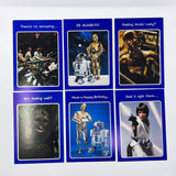 Vintage Drawing Board Star Wars Non-Toy Complete Set of Drawing Board Star Wars Greeting Cards w/ Envelope