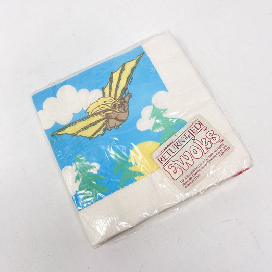 Vintage Drawing Board Star Wars Non-Toy Ewoks Party Napkins - Sealed